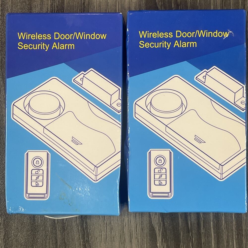 Wireless Remote Control‎ Magnetic Sensor Door Window Home Security Pool Alarm